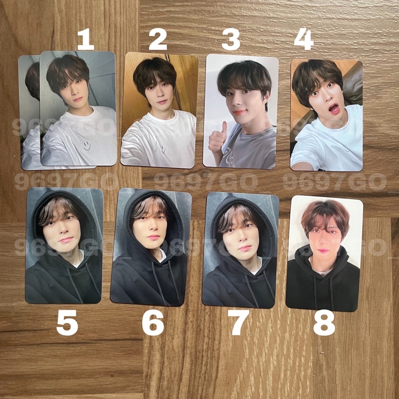Ready Stock Slow acid teddy island NCT 127 Photocard only Jaehyun Jungwoo
