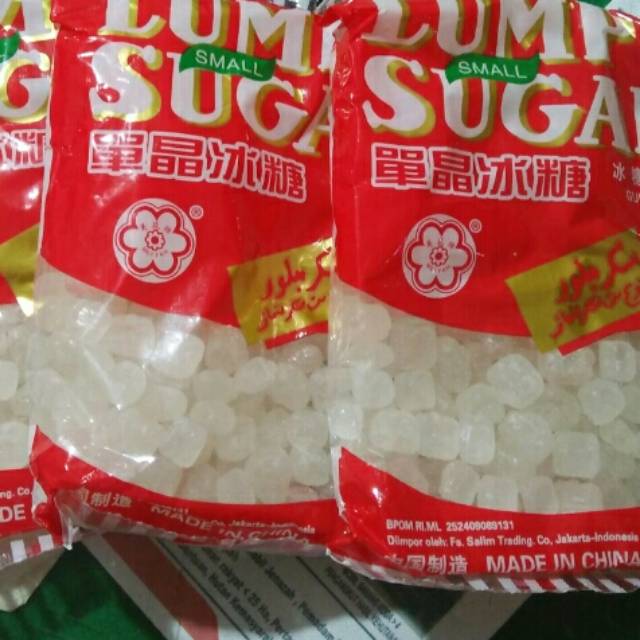 

Gula Batu / Lump Sugar SU BRAND 400 g (Import/Kualitas Terbaik)