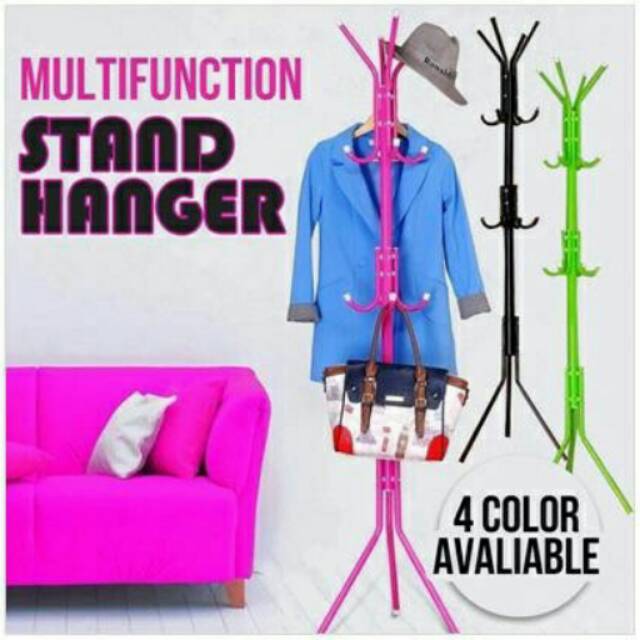 STAND HANGER / GANTUNGAN TIANG BERDIRI / HANGER GANTUNGAN BAJU TAS
