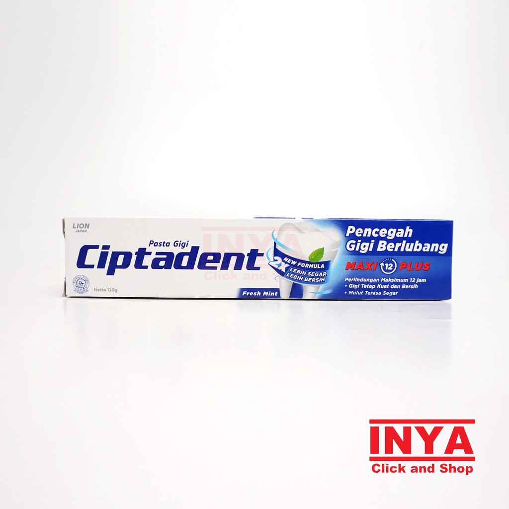 CIPTADENT FRESH MINT TOOTHPASTE 120gr - Pasta Gigi - Odol