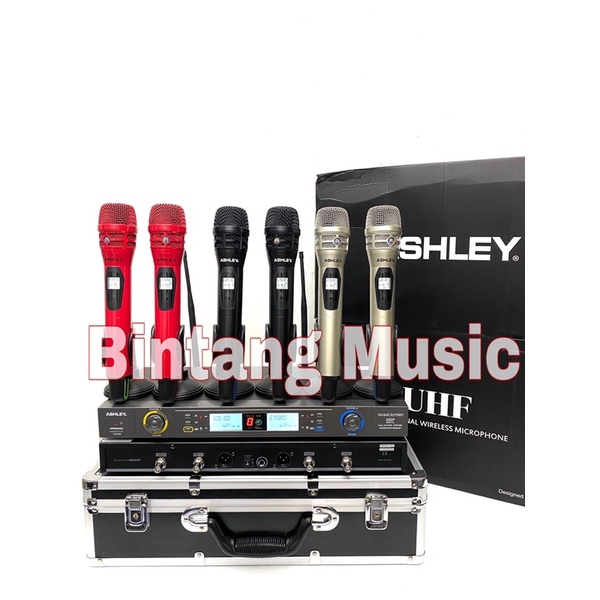 Mic Wireless ASHLEY Vokal artist Original ashley vokal artist / Mic wireless Mcr 268 koper