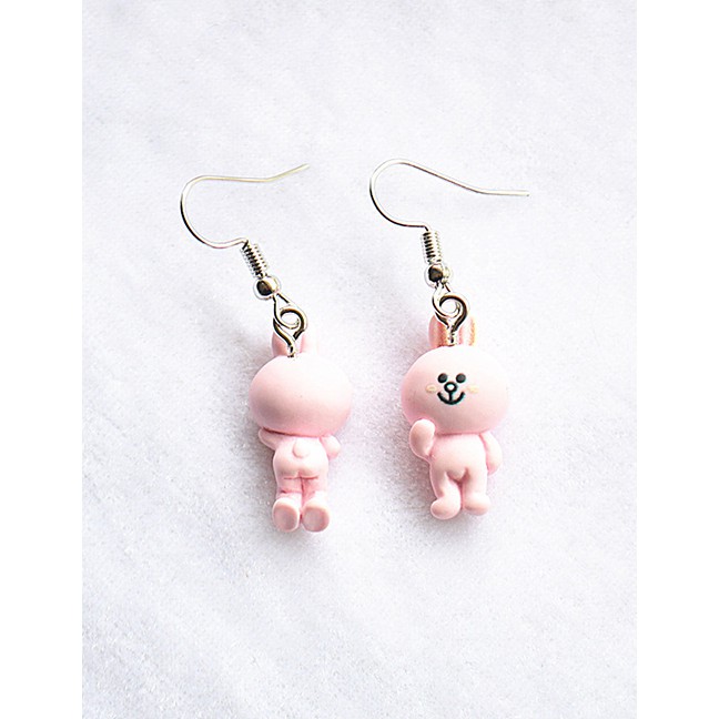 LRC Anting Gantung Fashion Little Frog Bear Duck Bunny P8509X