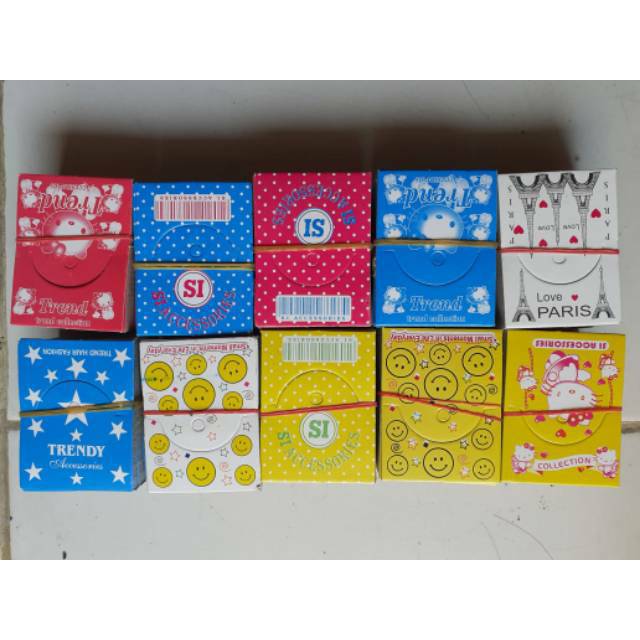 

lebel kertas aksesoris isi 100 lembar/hang