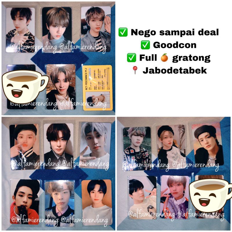 Nama: DISKON 45% PC NCTWTS WTB NCT 127 DREAM PHOTOCARD JISUNG JAEHYUN TAEYONG WINWIN RENJUN YUTA JOH