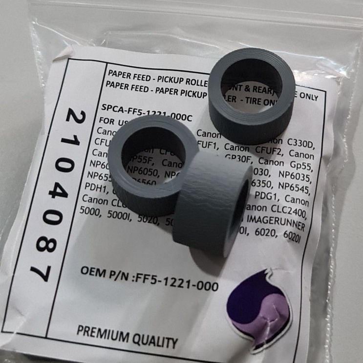 

Feed Roll Lobang kecil Mesin Fotokopi Canon IR 6000/5075 FF5-1220-000 Demontec