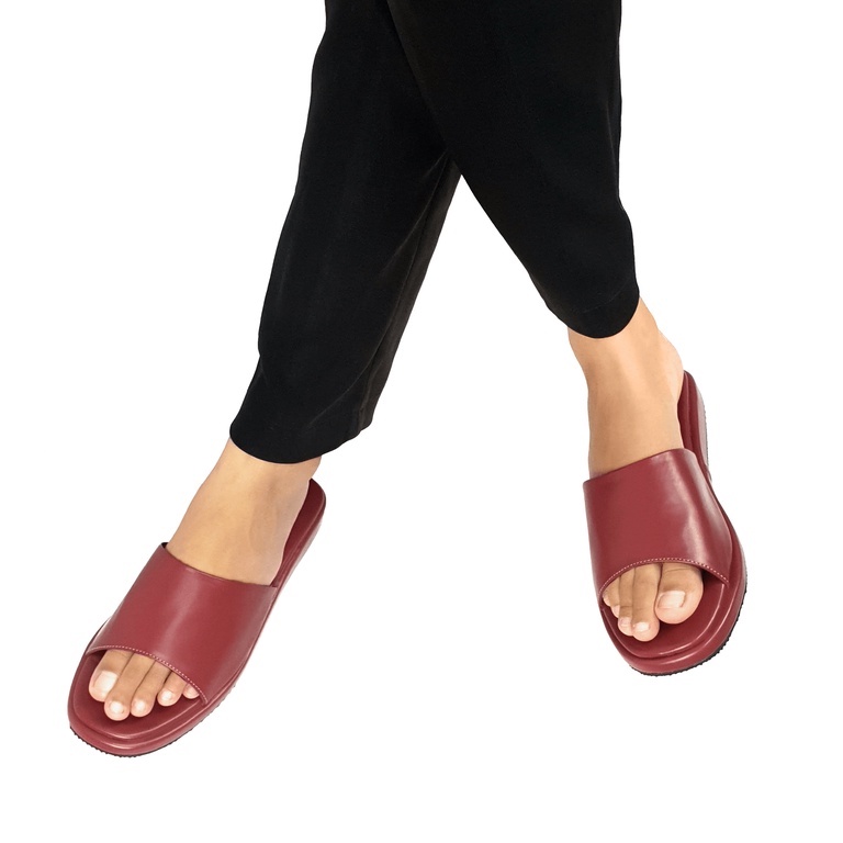 Sandal Wanita Puffy Slip Sandal Platform Velonesia - Mika