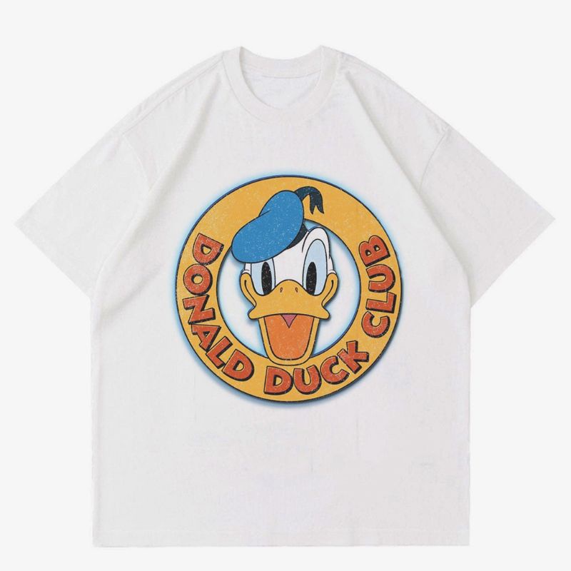 KAOS VINTAGE WALT DISNEY DONALD DUCK | T-SHIRT CARTOON WALT DISNEY