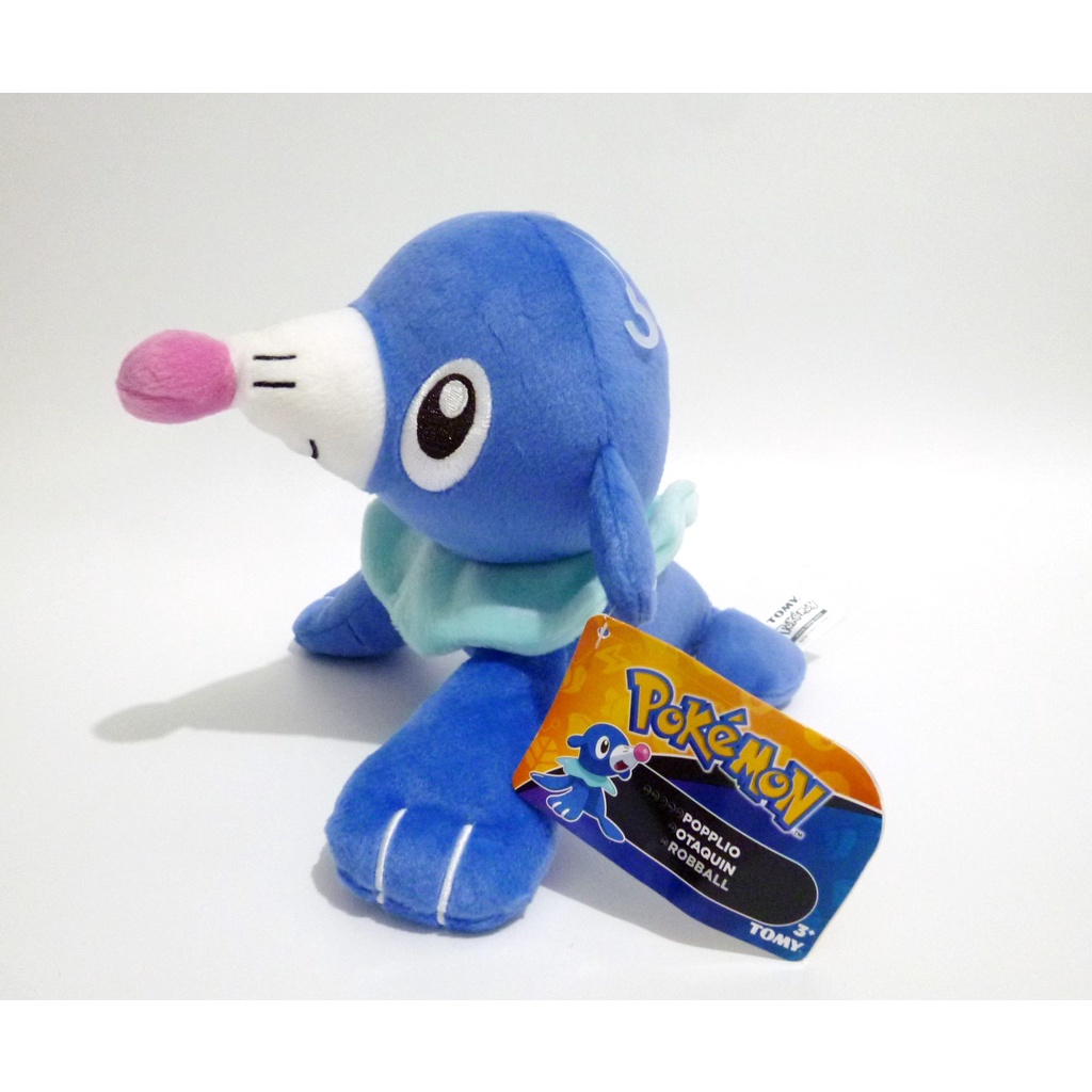 Boneka Pokemon Popplio Boneka Popplio Original Takara Tomy Japan