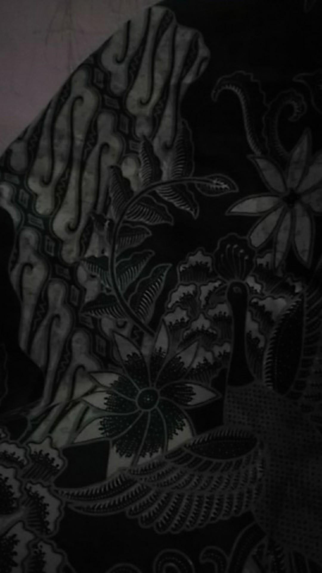 Kemeja Batik Prabu Motif Parang Peksi Dongker Bahan Katun Baturaden Halus Reguler Fit Prabuseno Solo