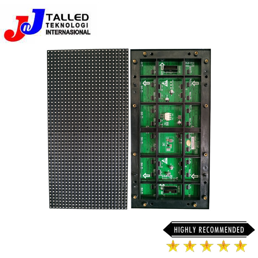 MODUL P6 .6 SMD RGB OUTDOOR FULL COLOR HUB75 TALLED