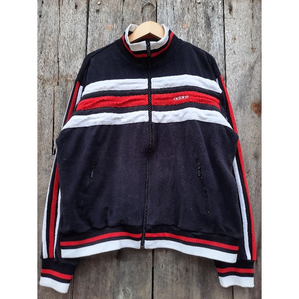 tracktop adidas 3 stripe firebird trefoil size fit XL second original preloved