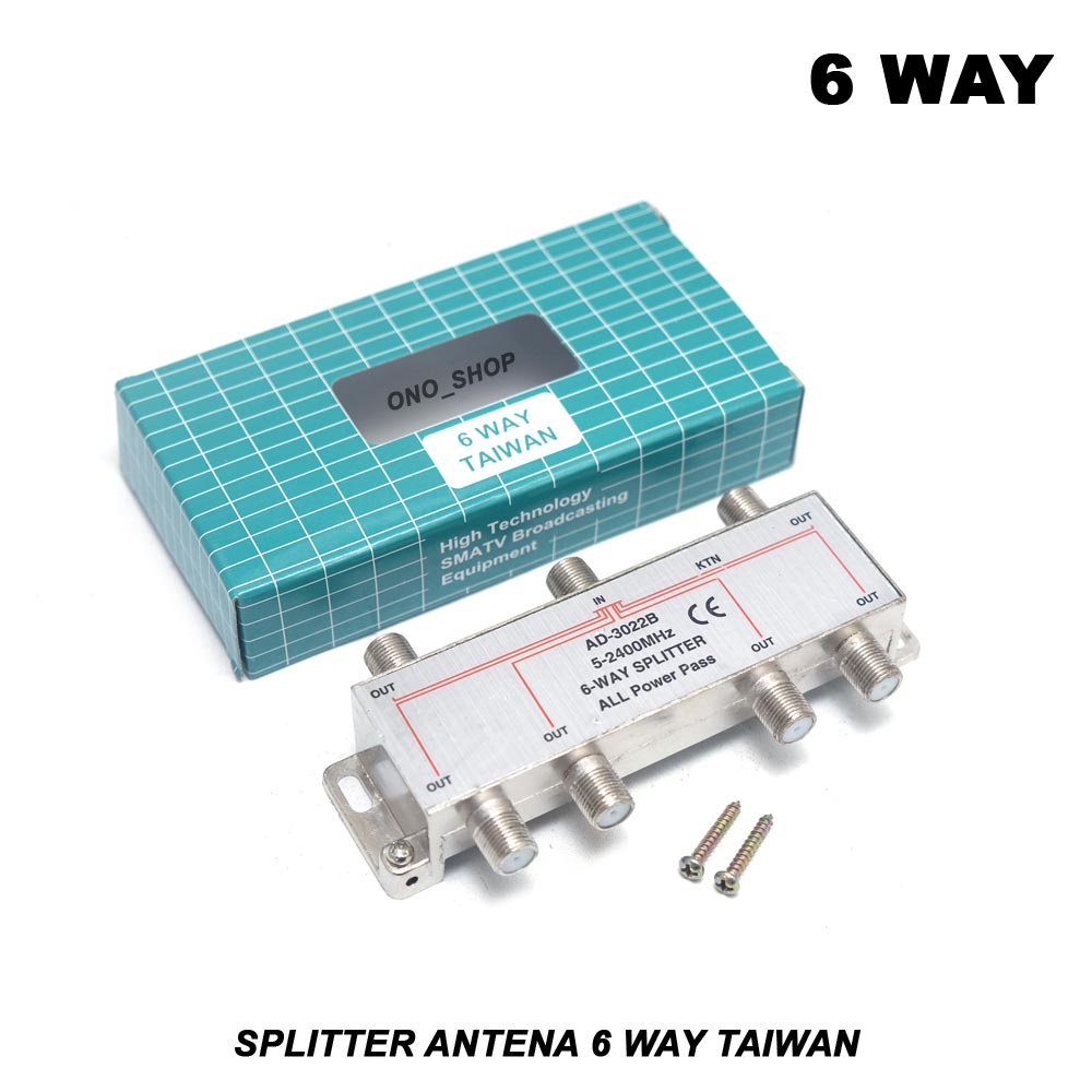 Splitter Antenna 6 Way Taiwan