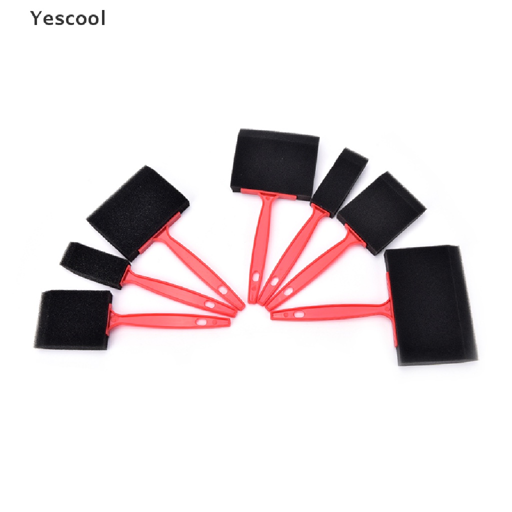 Yes Set Kuas Cat Minyak Bahan Spons Untuk Kerajinan Tangan