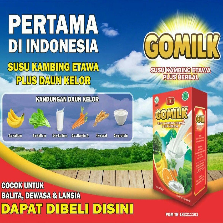 

Minuman Kesehatan Susu Domba Kambing Etawa Ettawa Bubuk Atasi Asam Urat Herbal Dan Kolesterol Ampuh