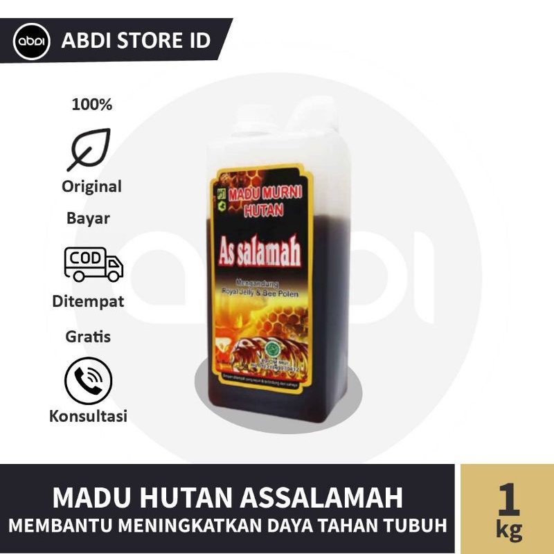 

Madu Hutan Murni Assalamah As Salamah 1kg
