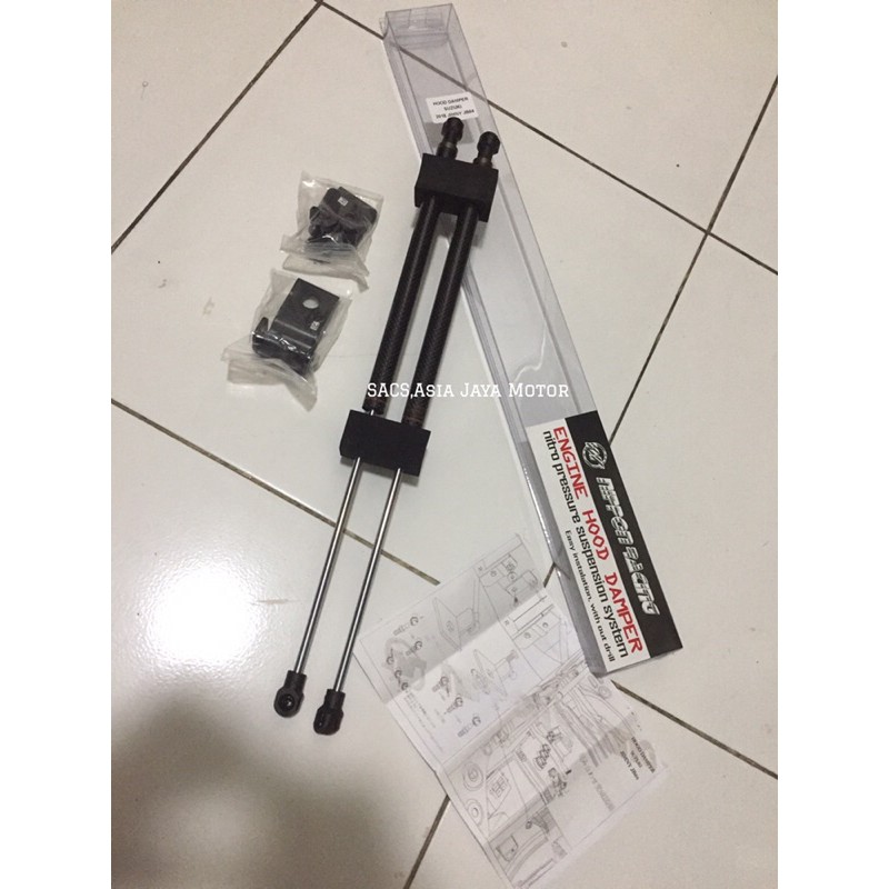 hood damper carbon Nipponracing  jimny baru JB74