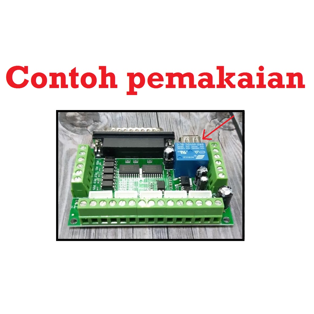 [HAEBOT] Relay 5V 5 Pin 10A 250VAC Songle Saklar Elektronik SPDT Riley Elektromagnetik Switch