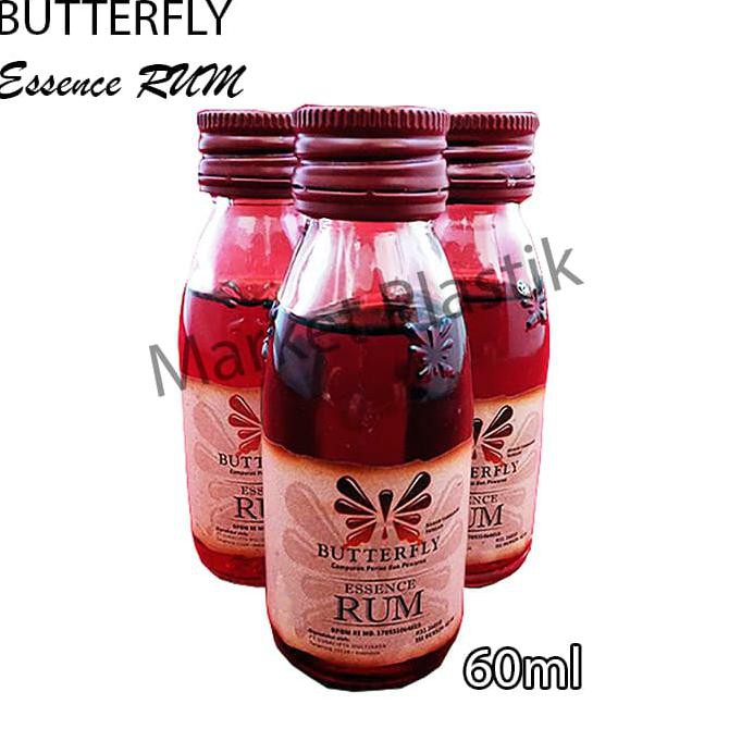 

Perisa Dan Pasta BUTTERFLY RUM/RUM Jamaica/Pengharum Makanan 60ml TERBARU Kode 546