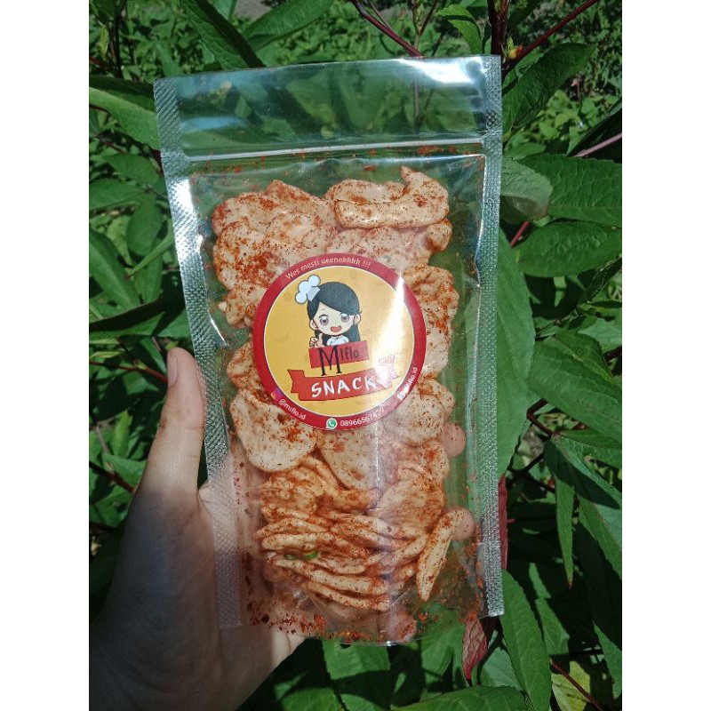 

PROMO (TERMURAH) 1kg Krupuk seblak bulat/Seblak kering/Seblak kencur/Seblak bantet