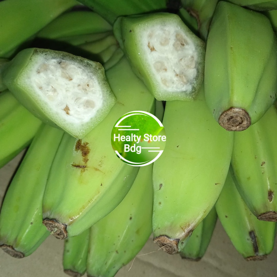 

Pisang Batu Muda Segar Paket 1 Kilo