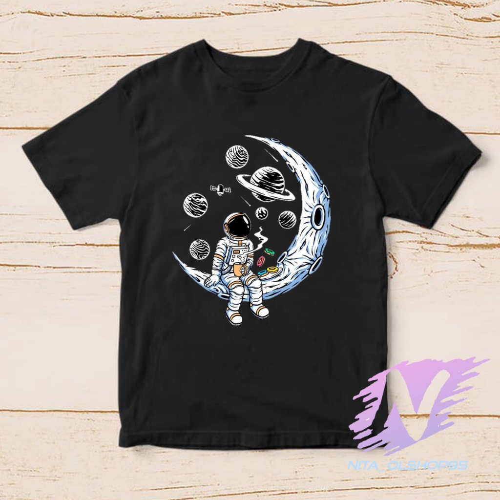 KAOS ANIMASI ASTRONOT BULAN BAJU ANAK KARTUN PILOT TERBARU