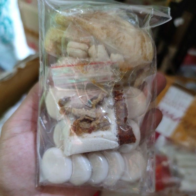 

Cireng Gepeng Kuah Homemade