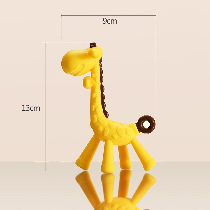 HIPPO LAND Teether Jerapah / Teether Gigitan Bayi Giraffe 70