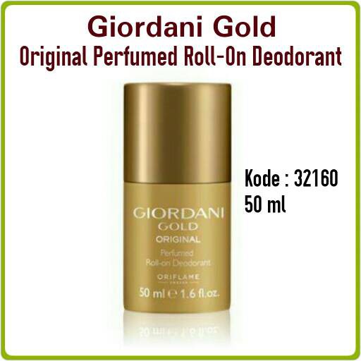 Giordani Gold Original Deodorant Roll On Deodoran Rollon Oriflame Woman