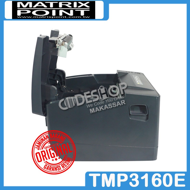 PRINTER ANTRIAN THERMAL 80MM MATRIX POINT TM-P 3160e USE