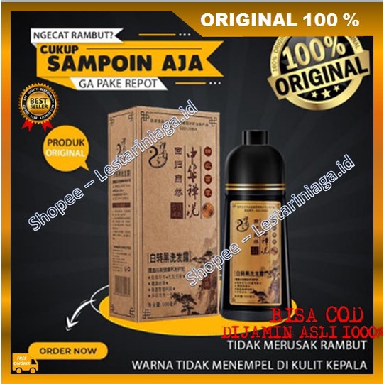 [BISA COD] Zein Shampo Solusi Untuk Menghindari Kerusakan Rambut ASLI