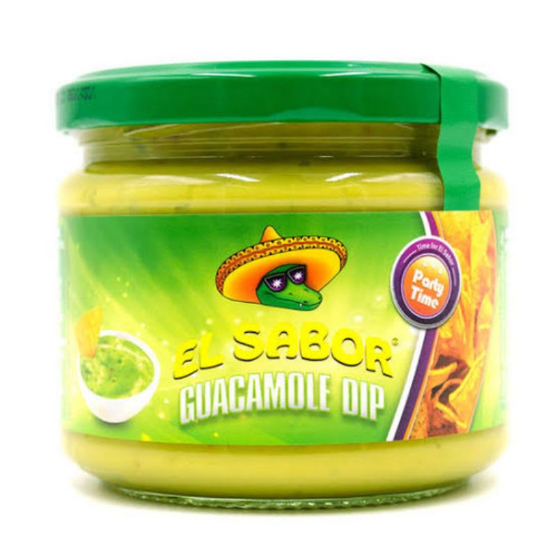 

el sabor guacamole dip 300gr | saus guacamole