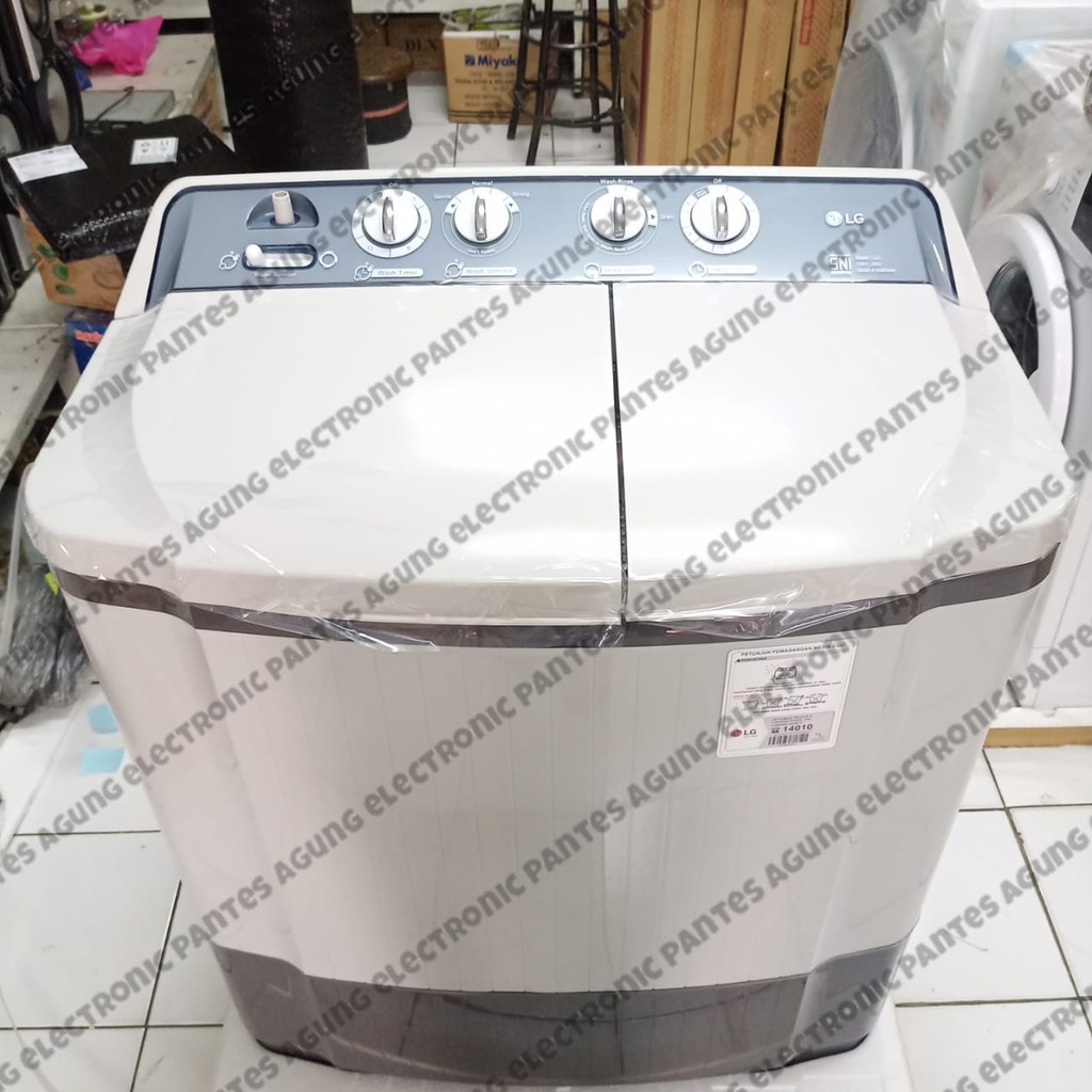 MESIN CUCI LG 2 TABUNG P800 8 kg