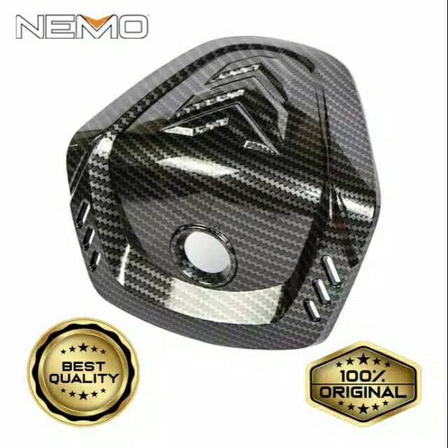 Cover Tutup Stang New Nmax 2021 2022 Carbon Nemo / Cover Stang Setang N max Karbon Original Nemo