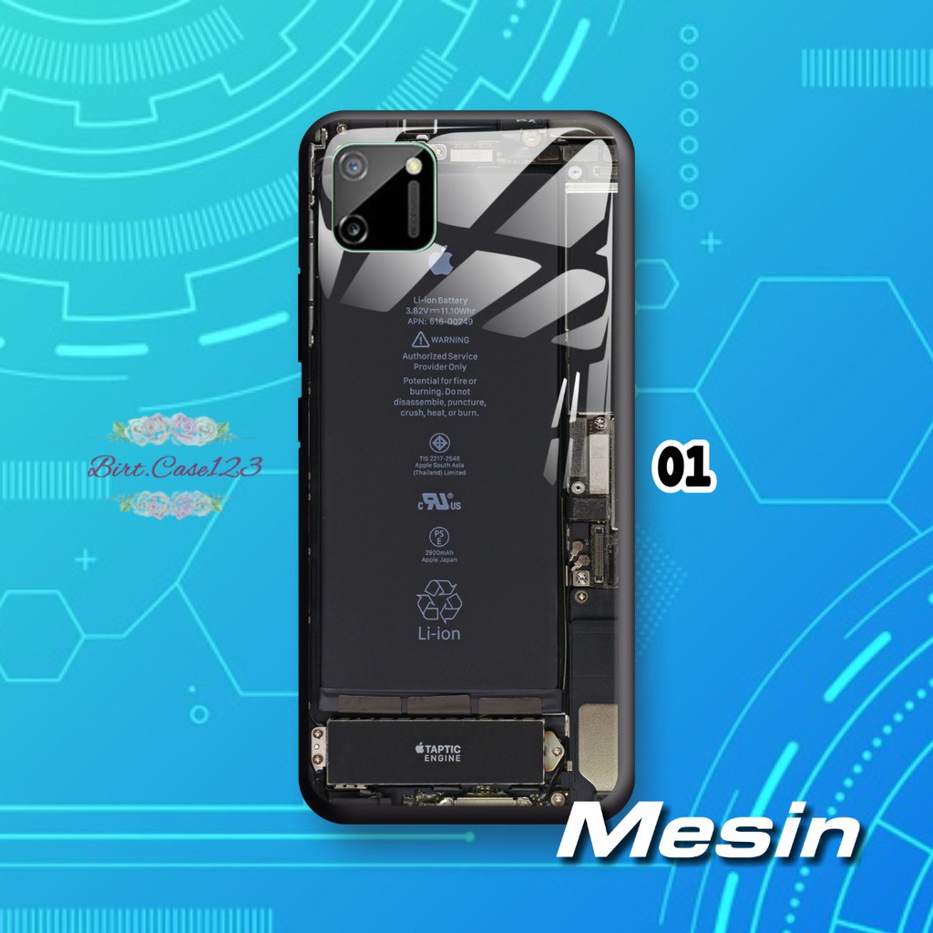 Softcase back case glass kaca MESIN Samsung S20 S11 S11+ s20+ NOTE 8 9 10 10+ 20 ultra BC2038