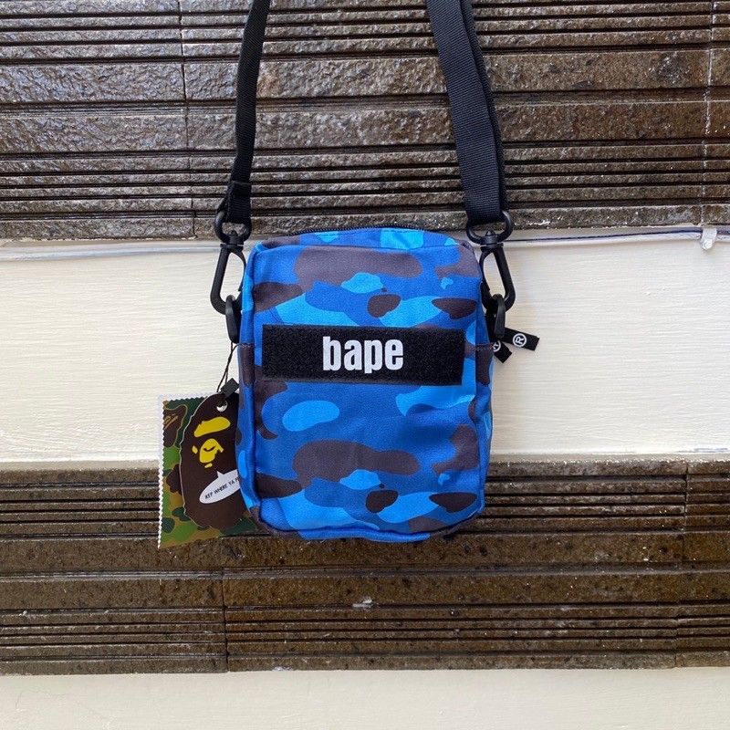 TAS SELEMPANG A BATHING APE BAPE CAMO HIGH QUALITY