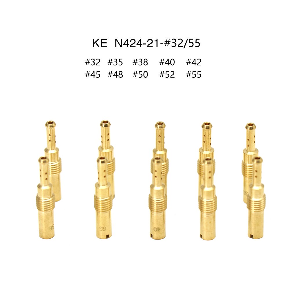 Zsdtrp 10pcs Nozzle Injektor Karburator Motor Untuk Keihin Koso Oko Pe Cvk Fcr-5