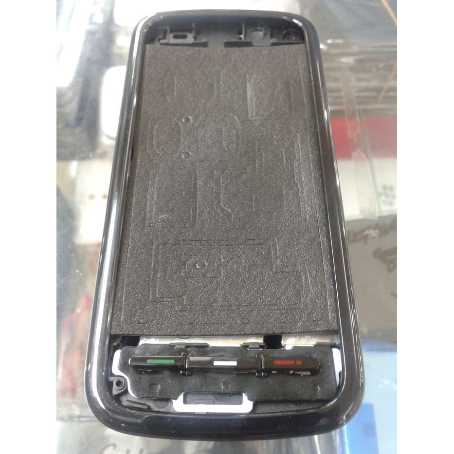 [termurah] casing nokia 5800 xpressmusic original china fullset +tulang Hitam
