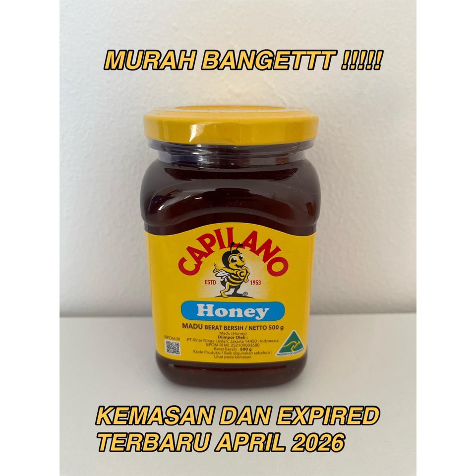 Madu Capilano Honey Australia Original 500gr