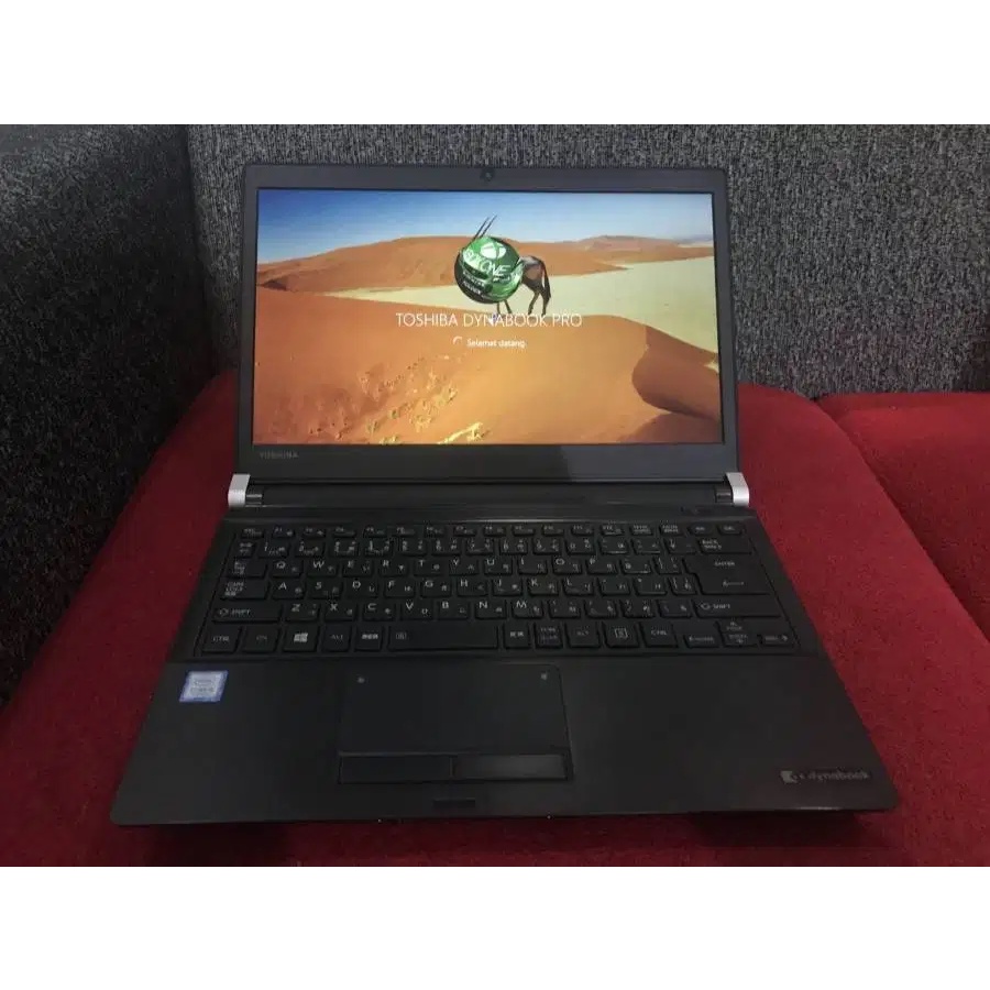 Laptop Ultrabook Toshiba DynaBook i5 RAM 12GB SSD 512GB bekas second