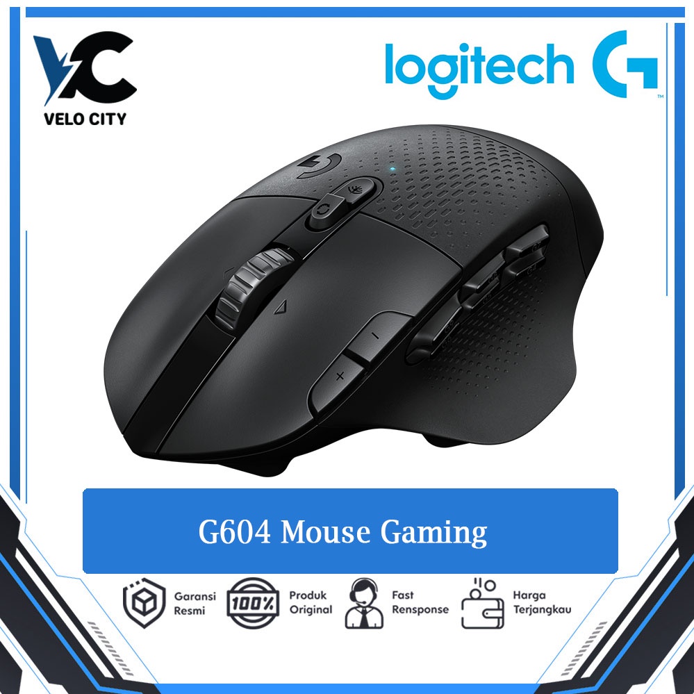 Logitech G604 Lightspeed Wireless Gaming Mouse Original Garansi Resmi