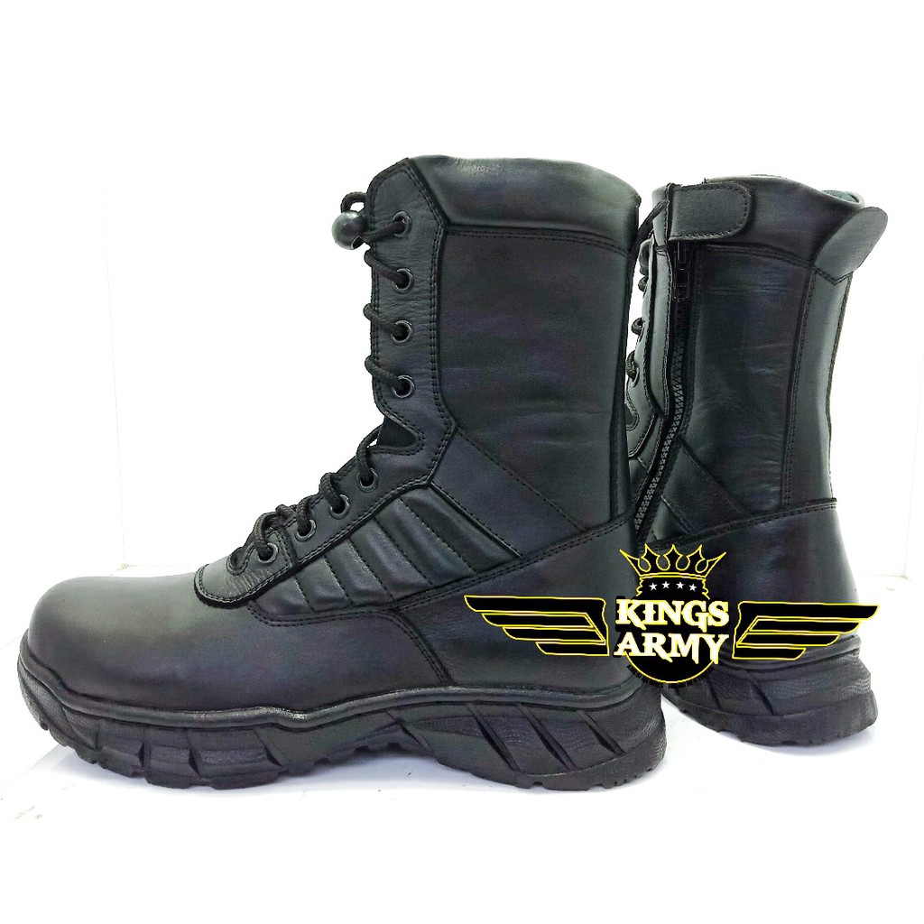 Sepatu PDL Kulit Asli Sapi Merk Kings Army Type KA-019