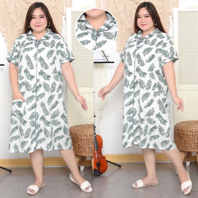 daster jumbo ld 120cm/piyama daster wanita jumbo/dress jumbo wanita katun termurah