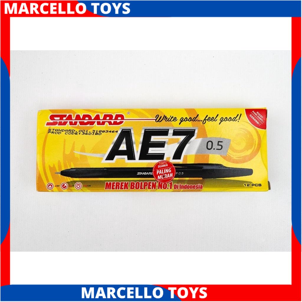 

Pulpen Standard AE7 ISI (12 PCS) PROMOSI MURAH