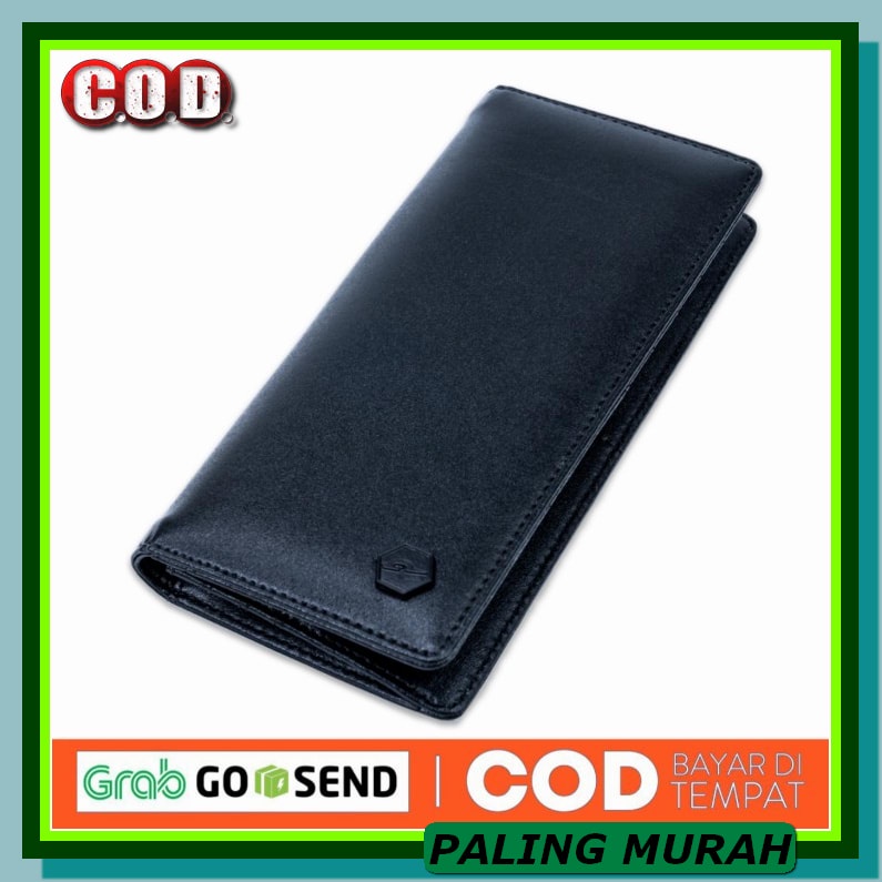 Pouch Handbag Tas Tangan Pria Bally Full Black Mirror Distro Cowo CE323 Dompet Panjang Pria Dompet