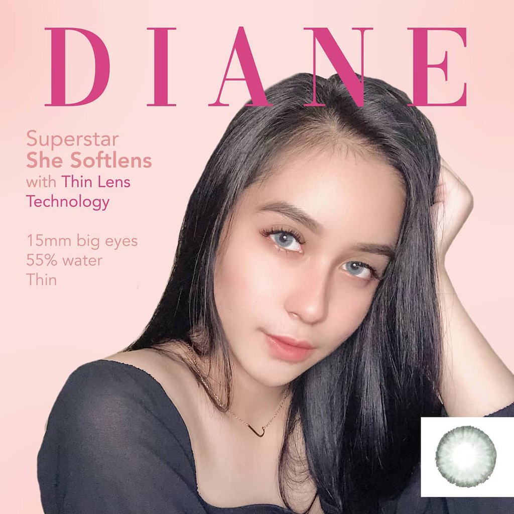 Superstar Diane softlens warna  bulanan