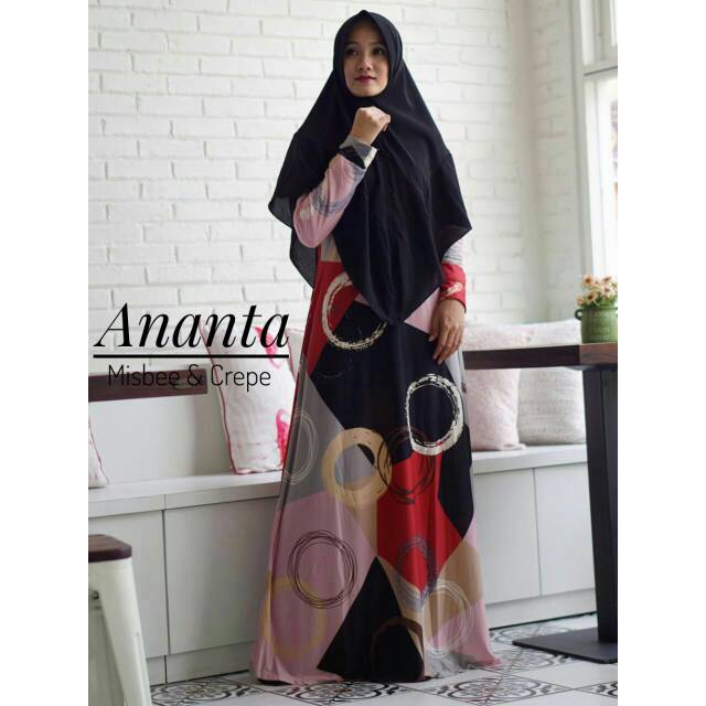 Gamis syar'i set khimar