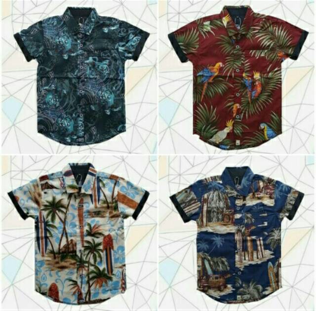 Kemeja Anak Motif 1 - 8 Tahun