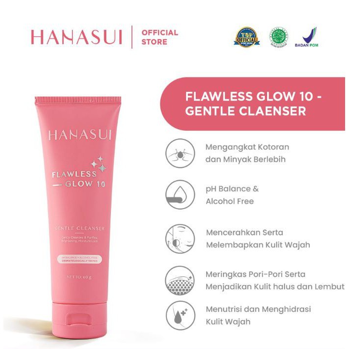 Qeila - HANASUI PAKET HANASUI FLAWLESS GLOW 10