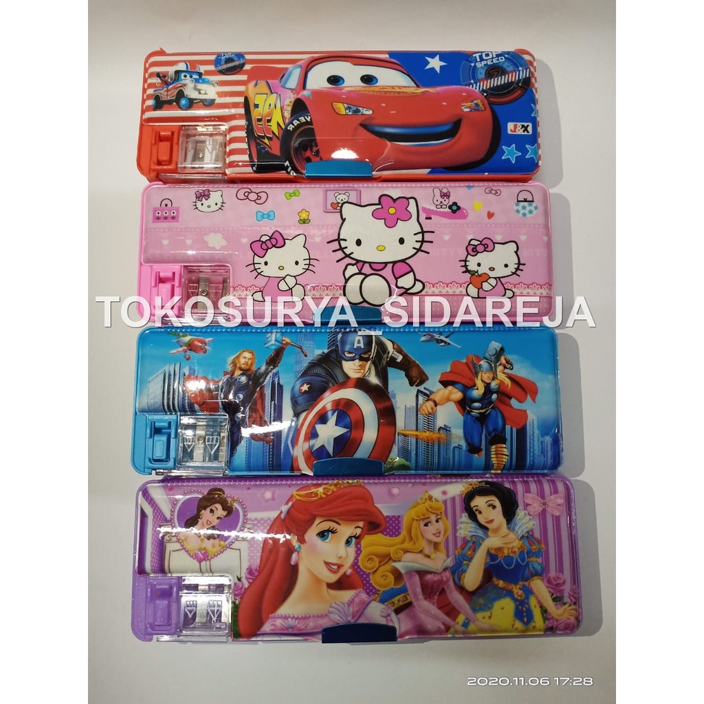 

TEMPAT PENSIL KARTUN ANAK KOTAK PENSIL TEPAK ALAT TULIS (TEMPAT ALAT TULIS SEKOLAH)