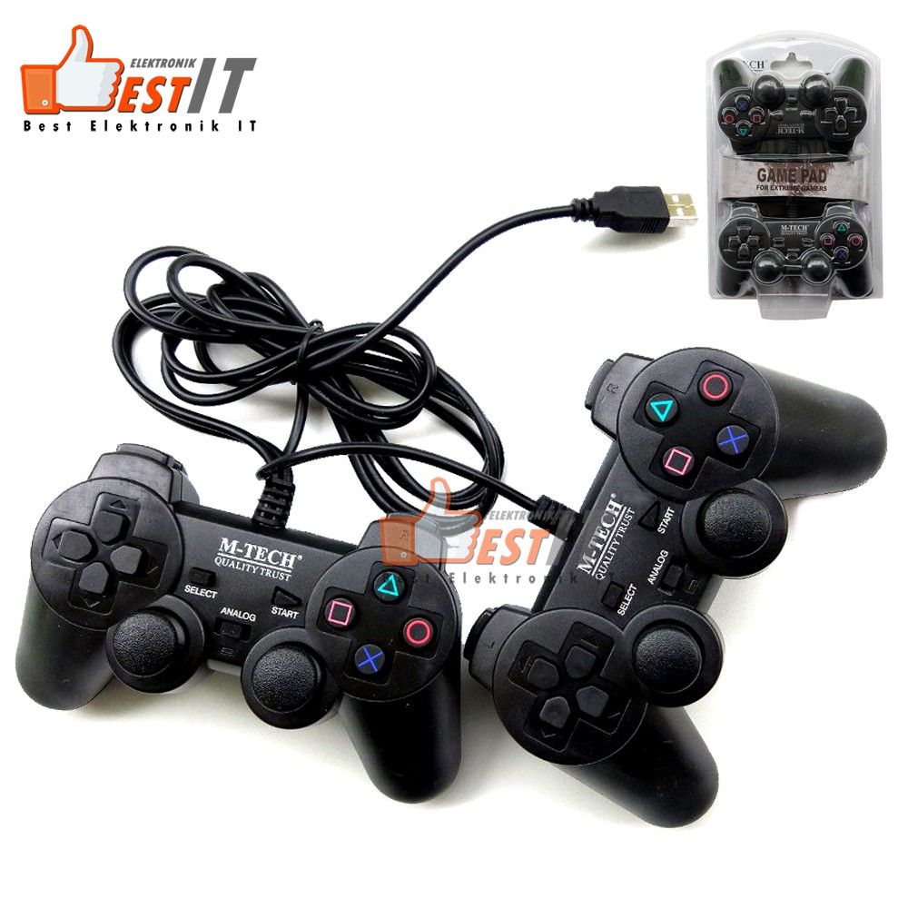 Joystik Gamepad Dual Controller USB PC Joystick - GAMEPAD DUAL